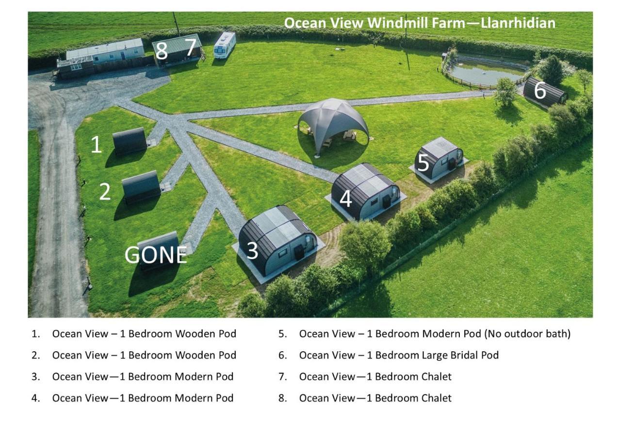 Ocean View 5 - 1 Bedroom Modern Pod - Llanrhidian מראה חיצוני תמונה